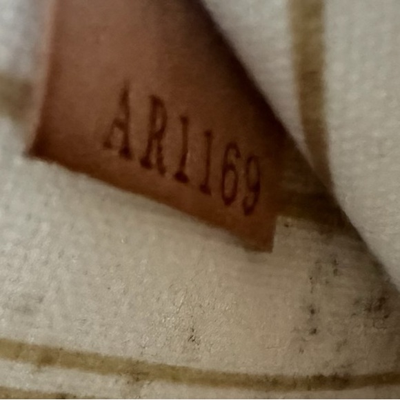 LOUIS VUITTON Damier Azur Canvas Neverfull Pochette Zippered Clutch Bag. - Picture 10 of 12